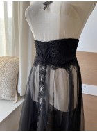 Faeries Daffodil The Star Chapel Short and Long Corset with Tulle Overlayer(Reservation/Full Payment Without Shipping)